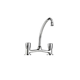 Mezcladora Teka 370421m Laser Fregadero 8" Dos Puños