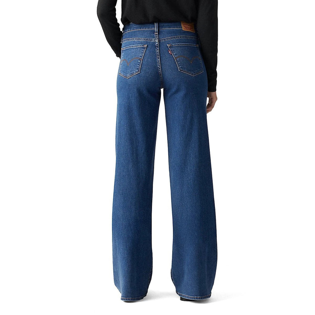 Pantalones Jeans Levis 318 Shaping Wide Leg Para Damas by Levis