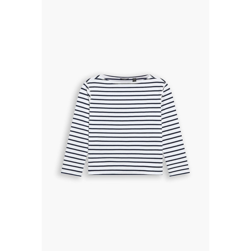 Camiseta Dockers Boatneck Mangas Largas Rayas Para Damas by Dockers