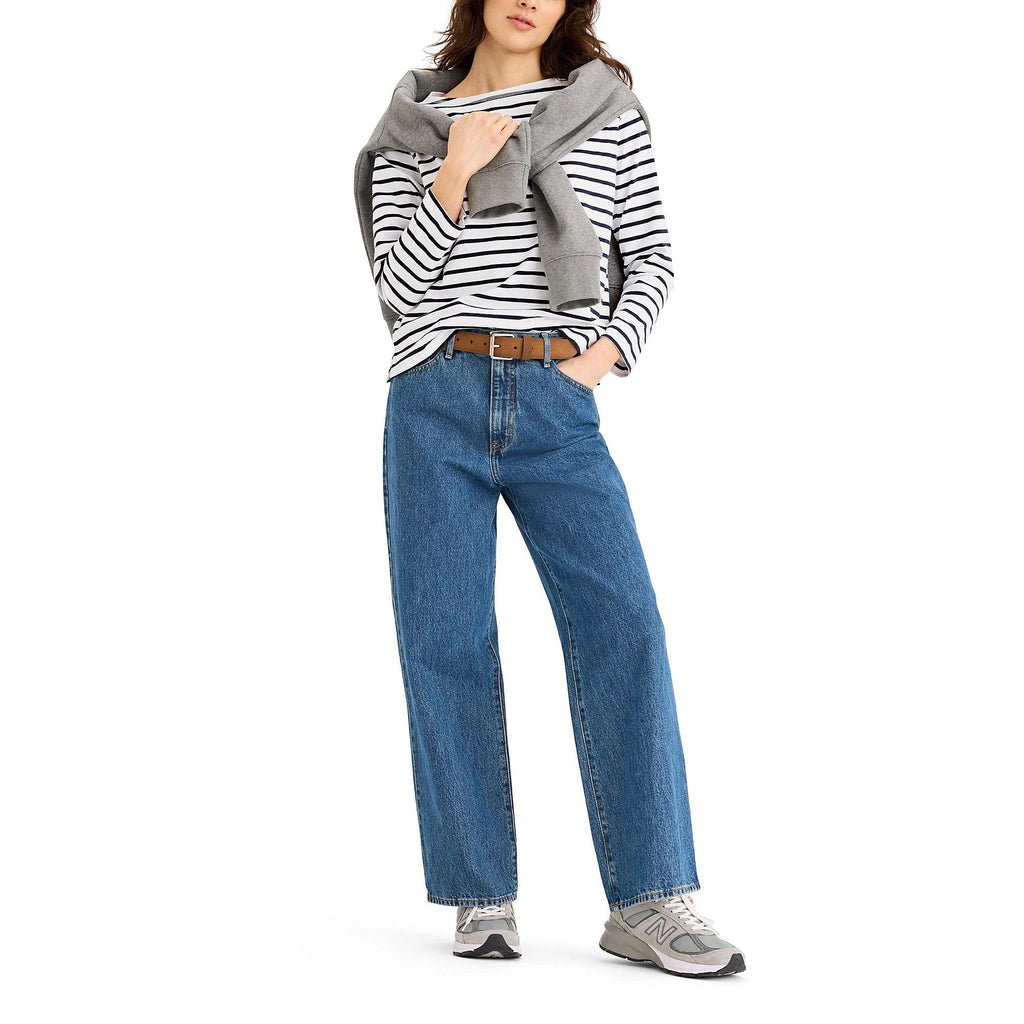 Camiseta Dockers Boatneck Mangas Largas Rayas Para Damas by Dockers