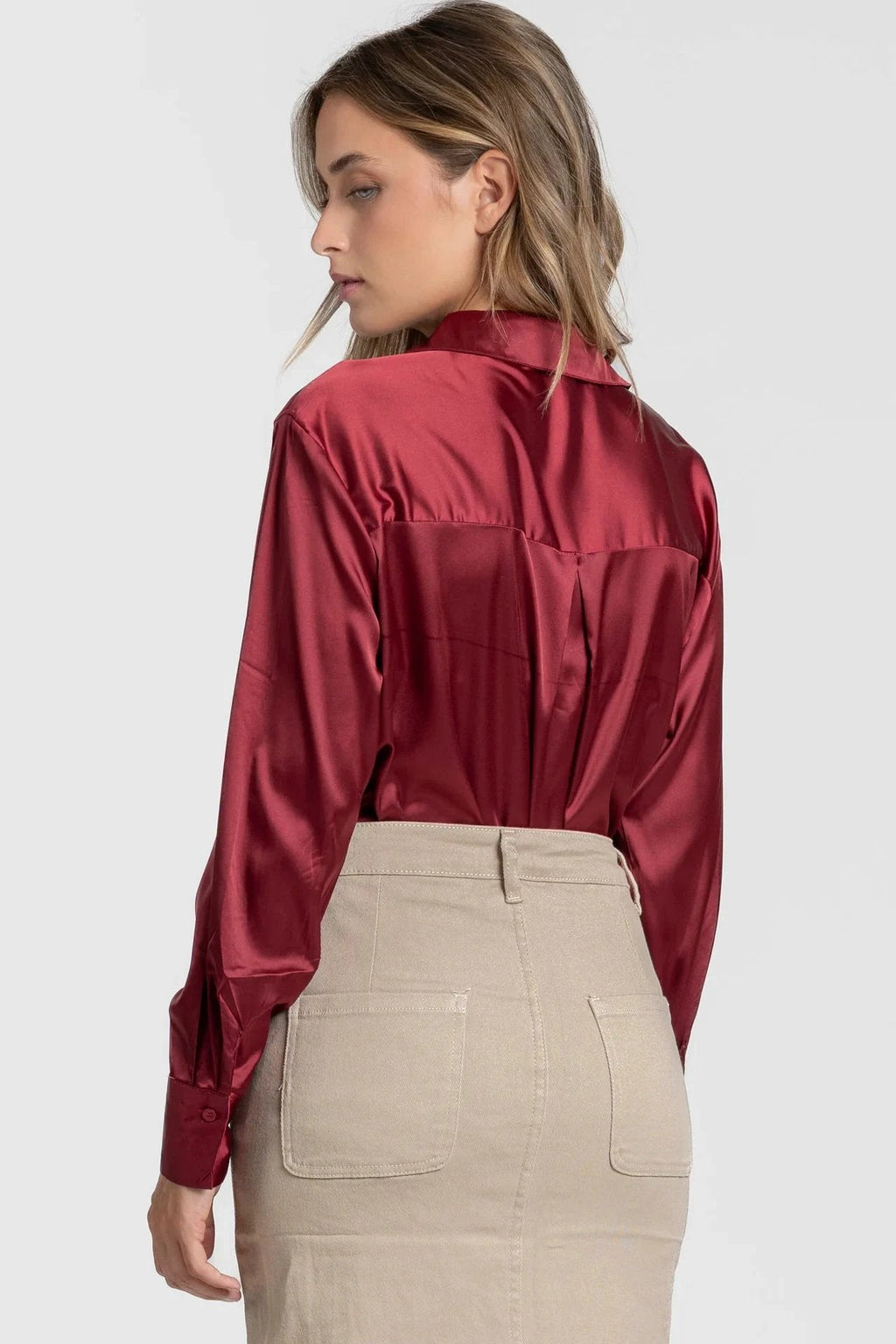 Blusa Armonias Mangas Largas Lisa Para Damas by Armonias