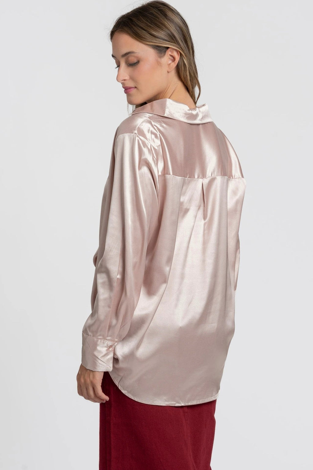 Blusa Armonias Mangas Largas Lisa Para Damas by Armonias