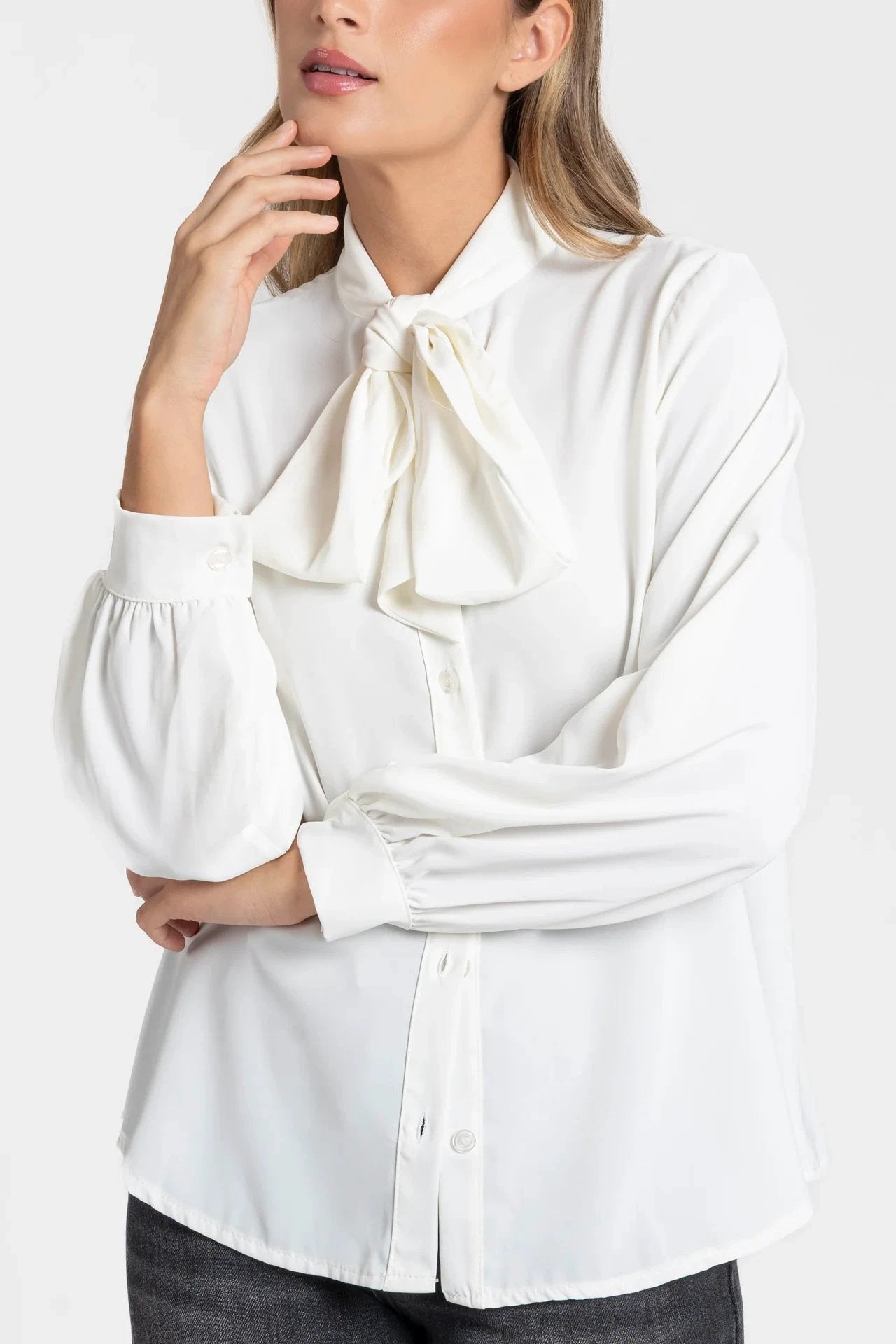 Blusa Armonias Mangas Largas Lisa Para Damas by Armonias