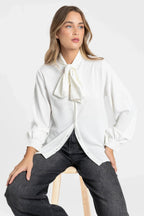 Blusa Armonias Mangas Largas Lisa Para Damas by Armonias