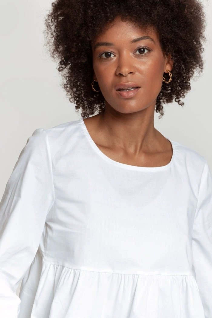 Blusa Armonias Mangas Cortas Lisa P/ Damas 0107016992 by Armonias