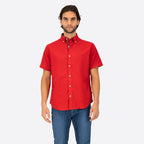 Camisa Nautica Mangas Cortas Lisa Para Caballeros by Nautica
