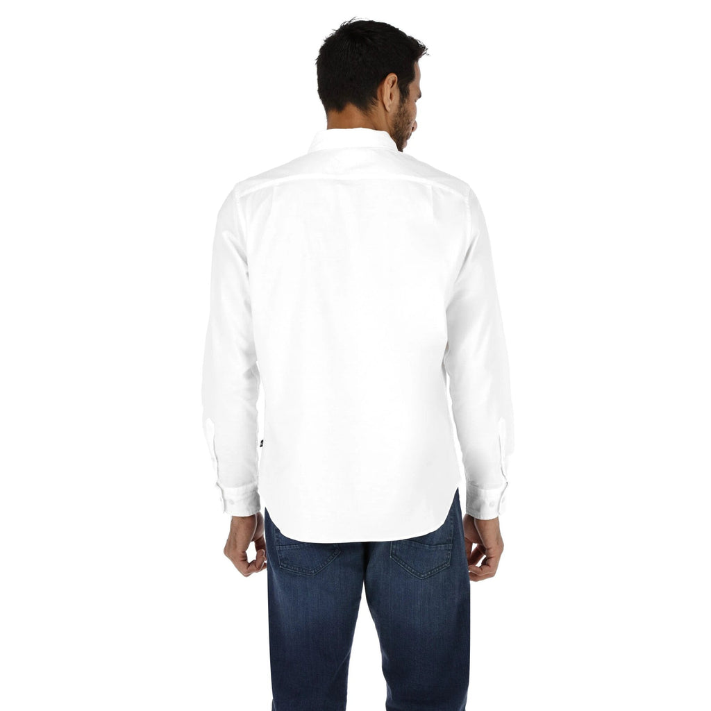 Camisa Nautica Mangas Largas Lisa Para Caballeros by Nautica