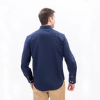 Camisa Nautica Mangas Largas Lisa Para Caballeros by Nautica