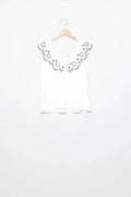 Blusa Armonias Estampada Encaje Para Damas by Armonias