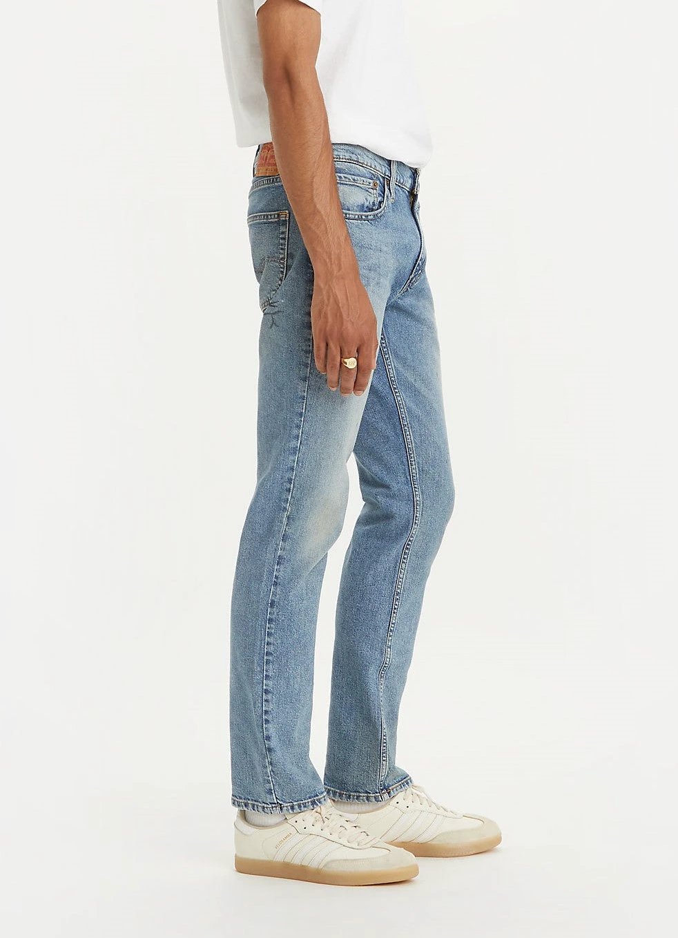 Pantalones Jeans Levis 511 Slim Red Lip Batfish Para Caballeros by Levis