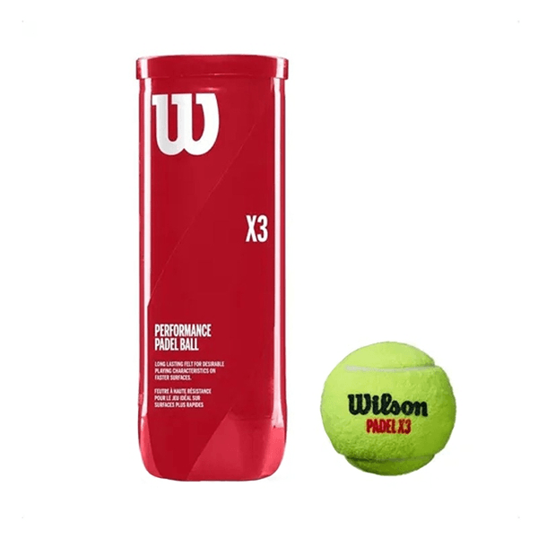 WILSON - PELOTAS PADEL TUBO 3/1