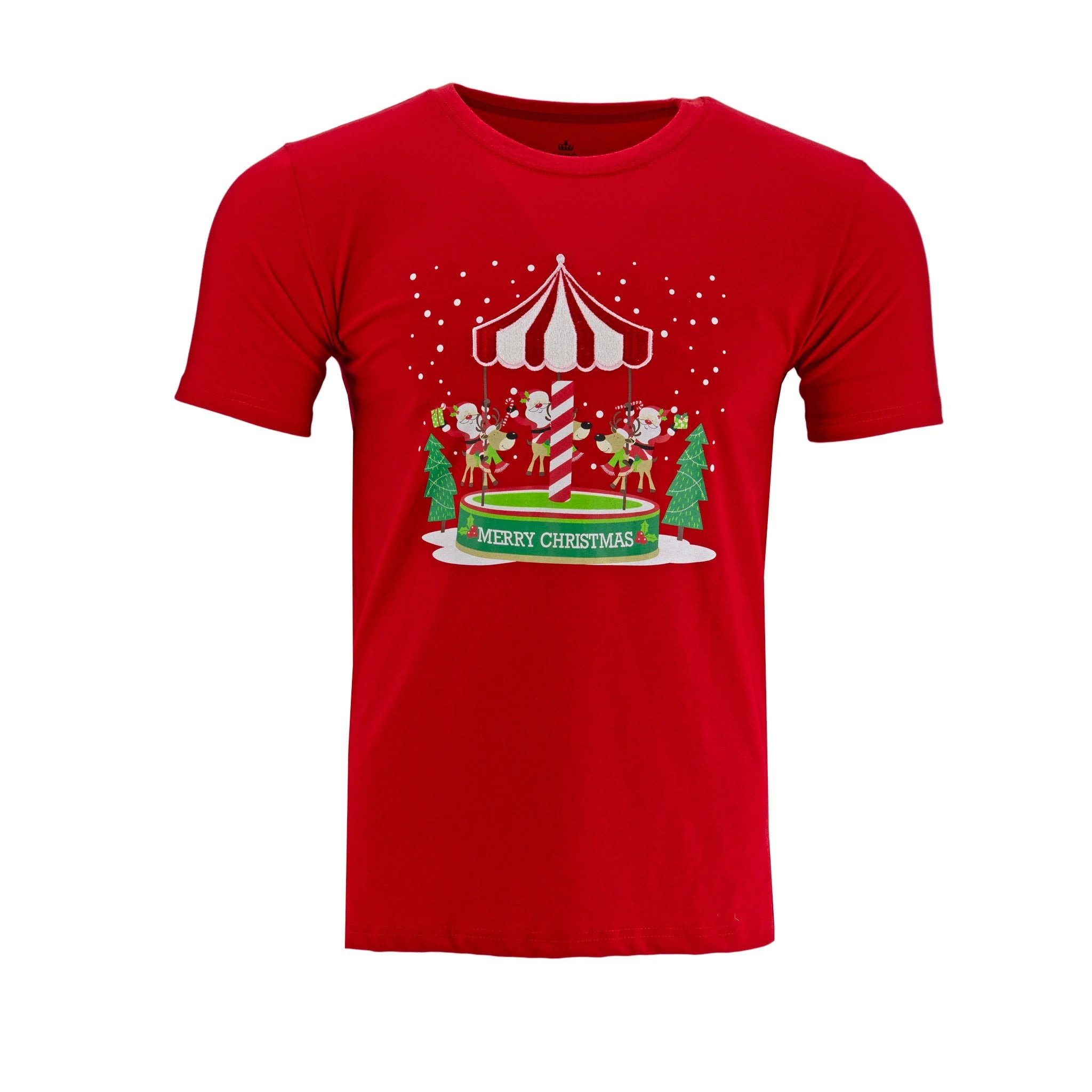Camiseta Miro Christmas Merry Mangas Cortas Para Caballeros by Miro