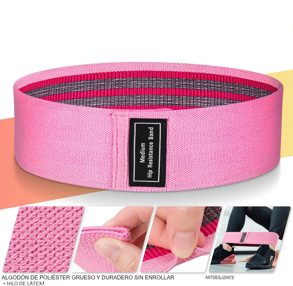 Kit De Entrenamiento Bandas de Resistencia y Yoga