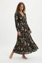 Vestido Senda Achira Negro - ropa mujer Colombia OchoCinco