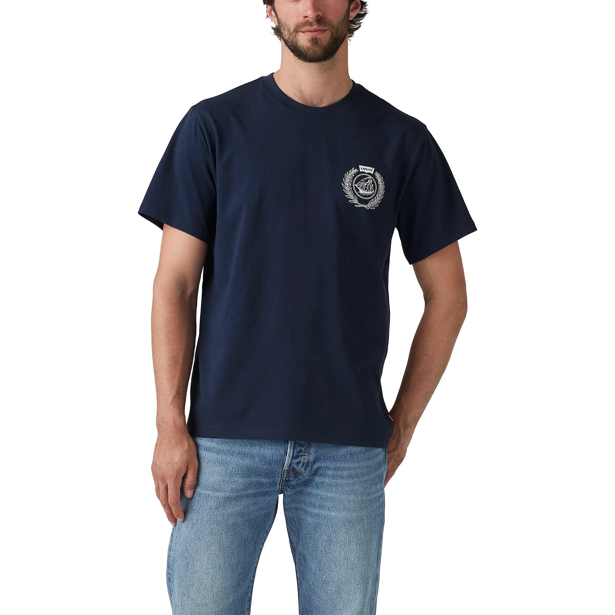Camiseta Levis Mangas Cortas Lisa Para Caballeros by Levis