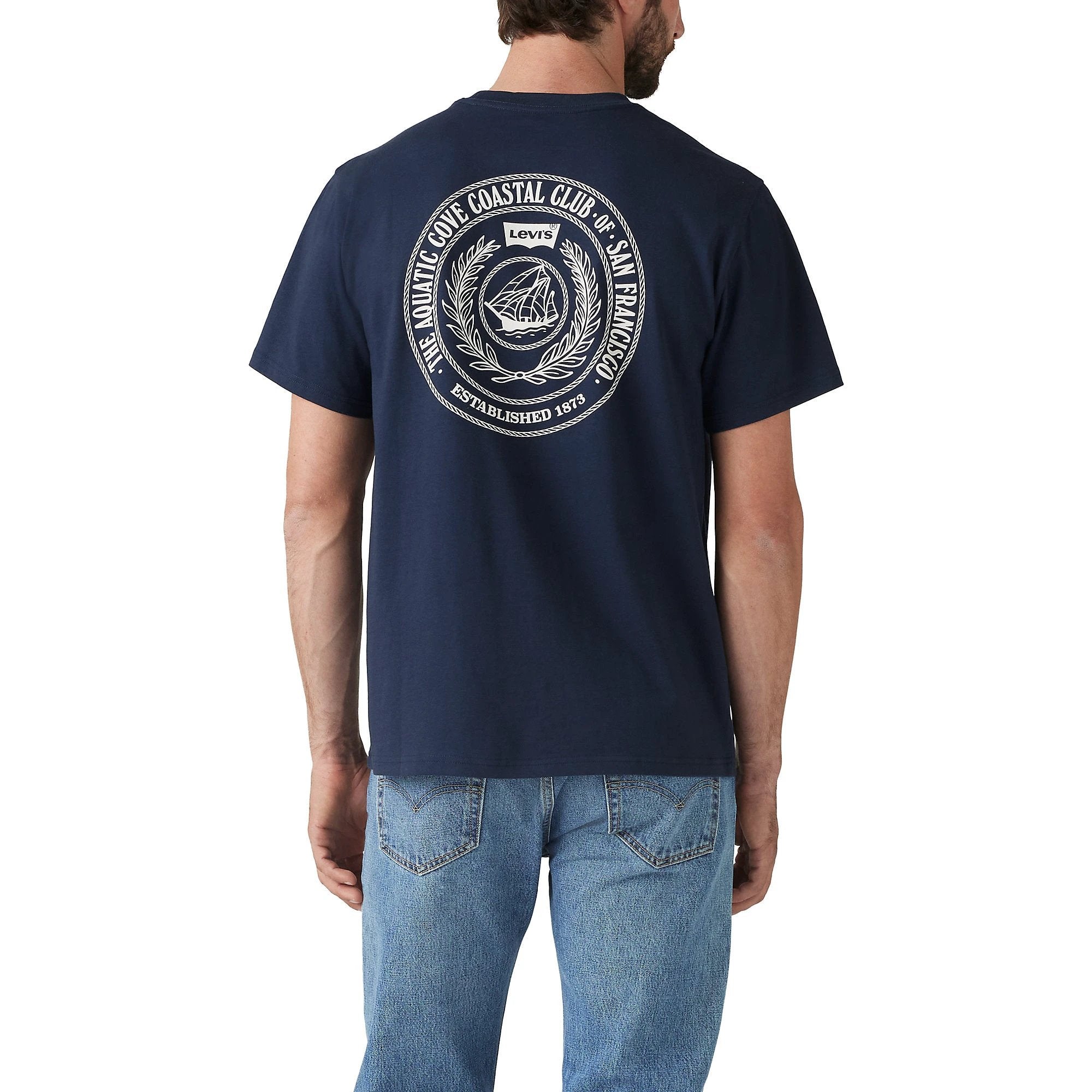 Camiseta Levis Mangas Cortas Lisa Para Caballeros by Levis