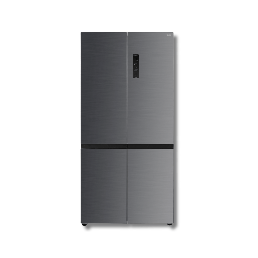 Nevera French Door TCL C600CD 20 Pies Cúbicos Inverter Gris