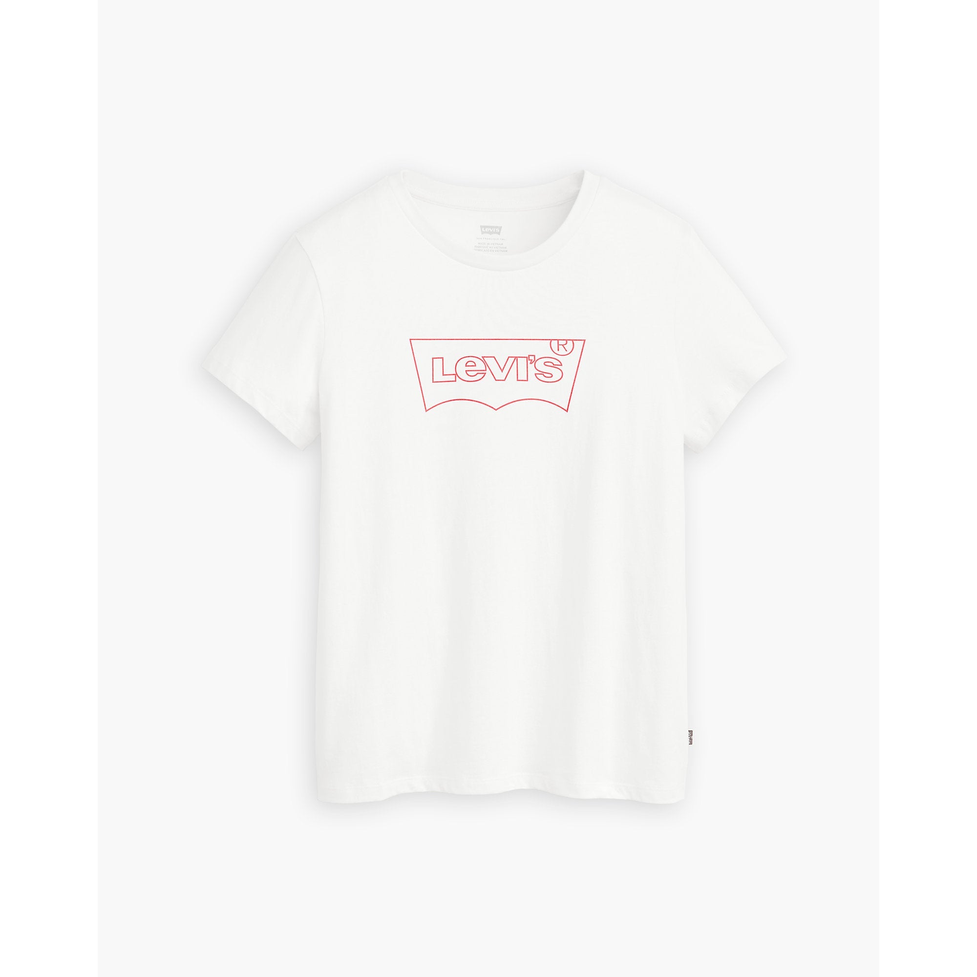 Camiseta Levis Mangas Cortas Logo Lisa para Damas