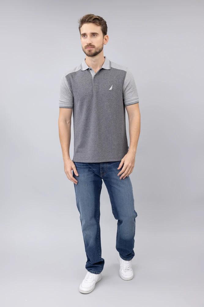 Poloshirt Nautica Mangas Cortas Liso Para Caballeros by Nautica