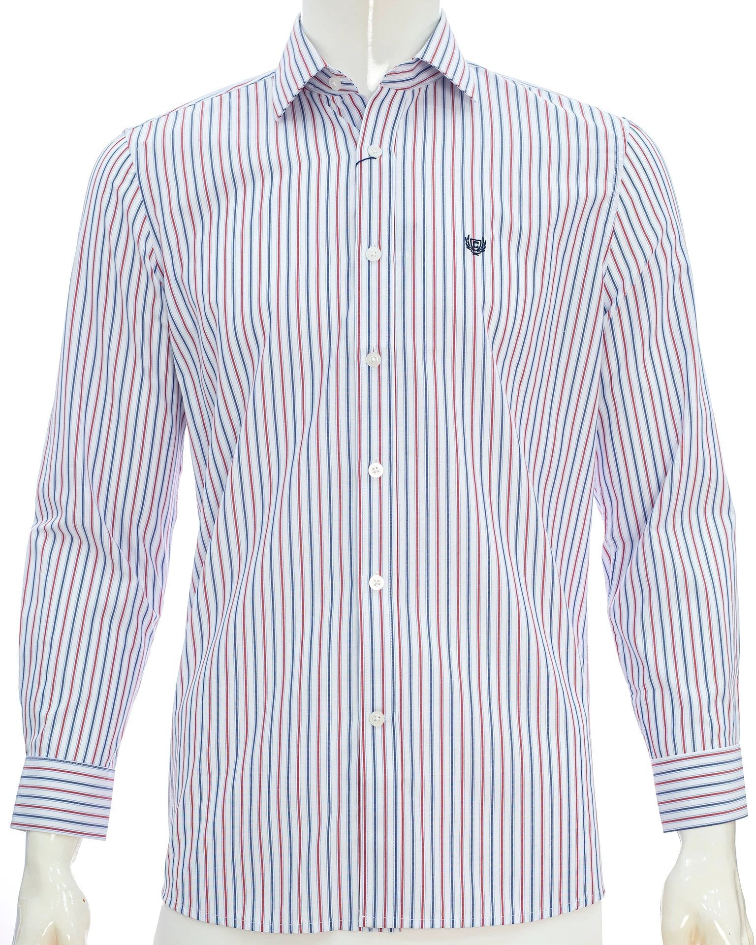 Camisa Chaps Mangas Largas Rayas P/ Caballeros by Chaps