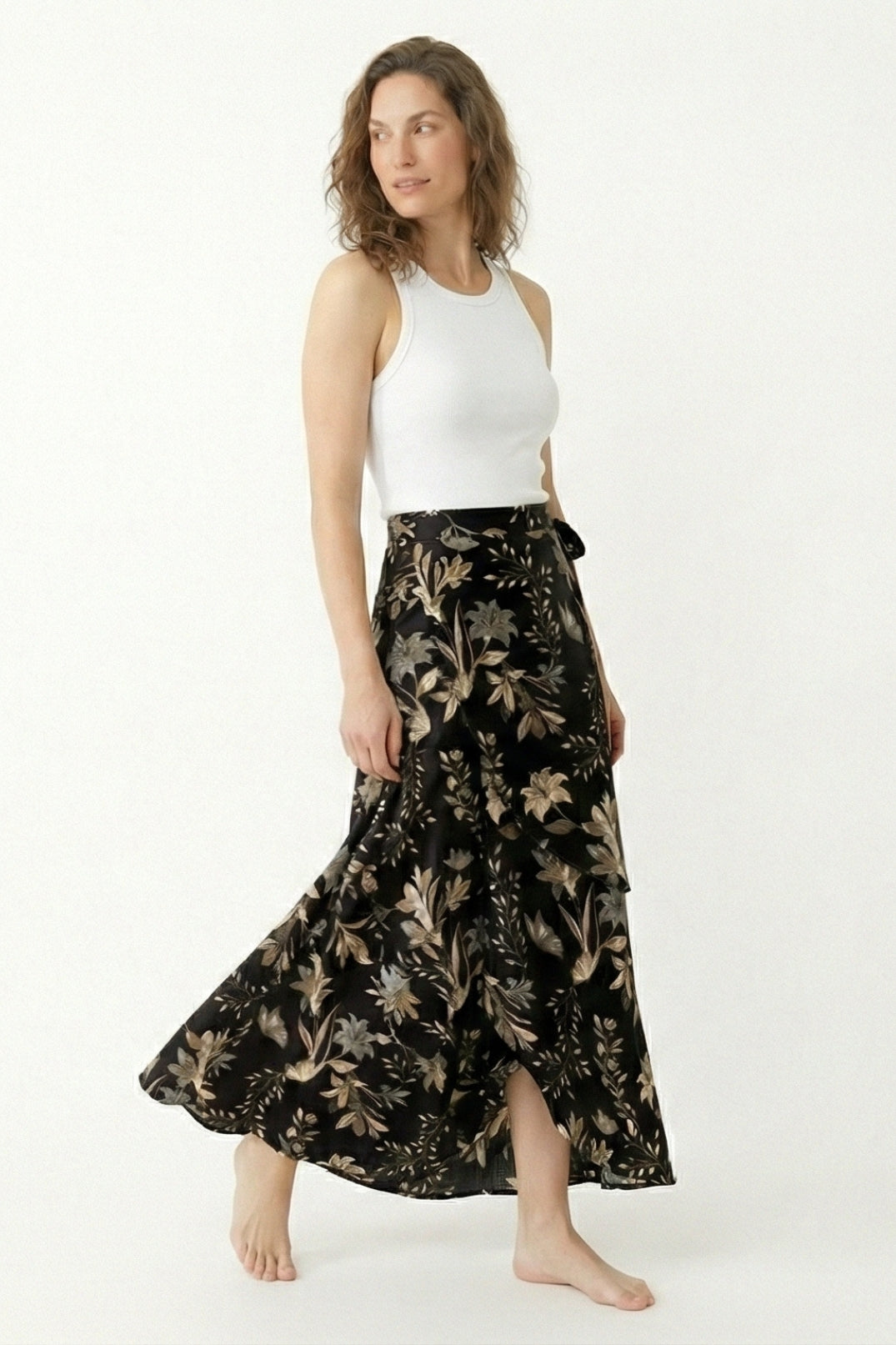 Falda Yuma Puntos Negro - moda mujer Colombia OchoCinco