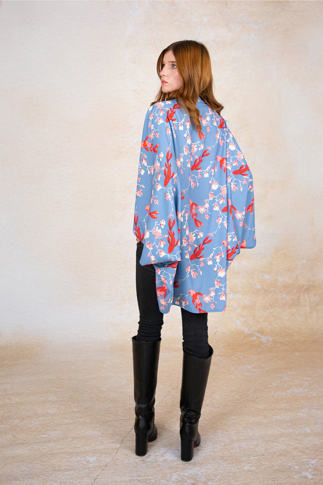 Kimono Nagoya Koi Naranja - moda mujer Colombia OchoCinco