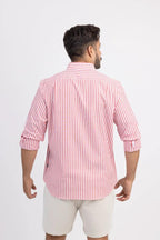 Camisa Nautica Mangas Largas Rayas Para Caballeros by Nautica