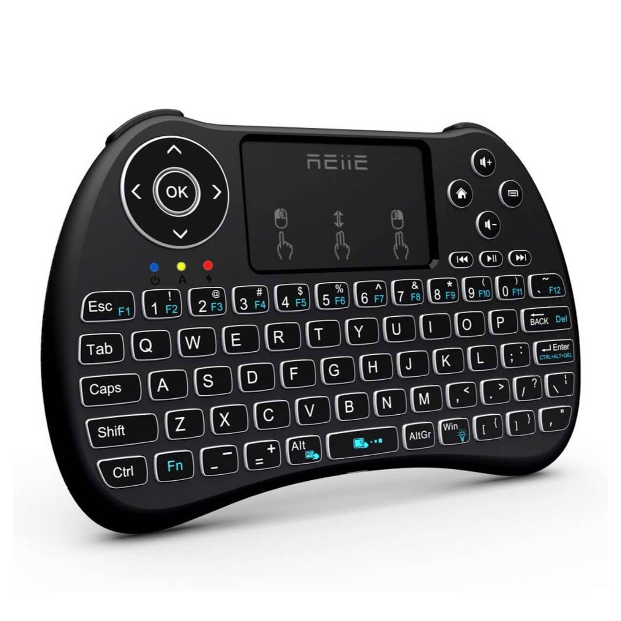 Mini Teclado LED Backlit H9+ USB