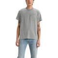 Camiseta Levis Mangas Cortas Lisa Con Bolsillo Para Caballeros by Levis