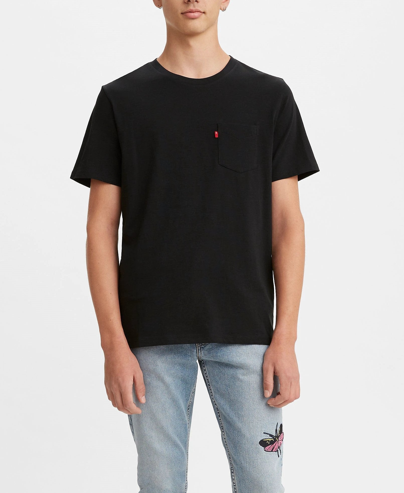 Camiseta Levis Mangas Cortas Lisa P/ Caballeros 193420177 by Levis