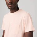 Camiseta Levis Mangas Cortas Lisa Con Bolsillos Para Caballeros by Levis