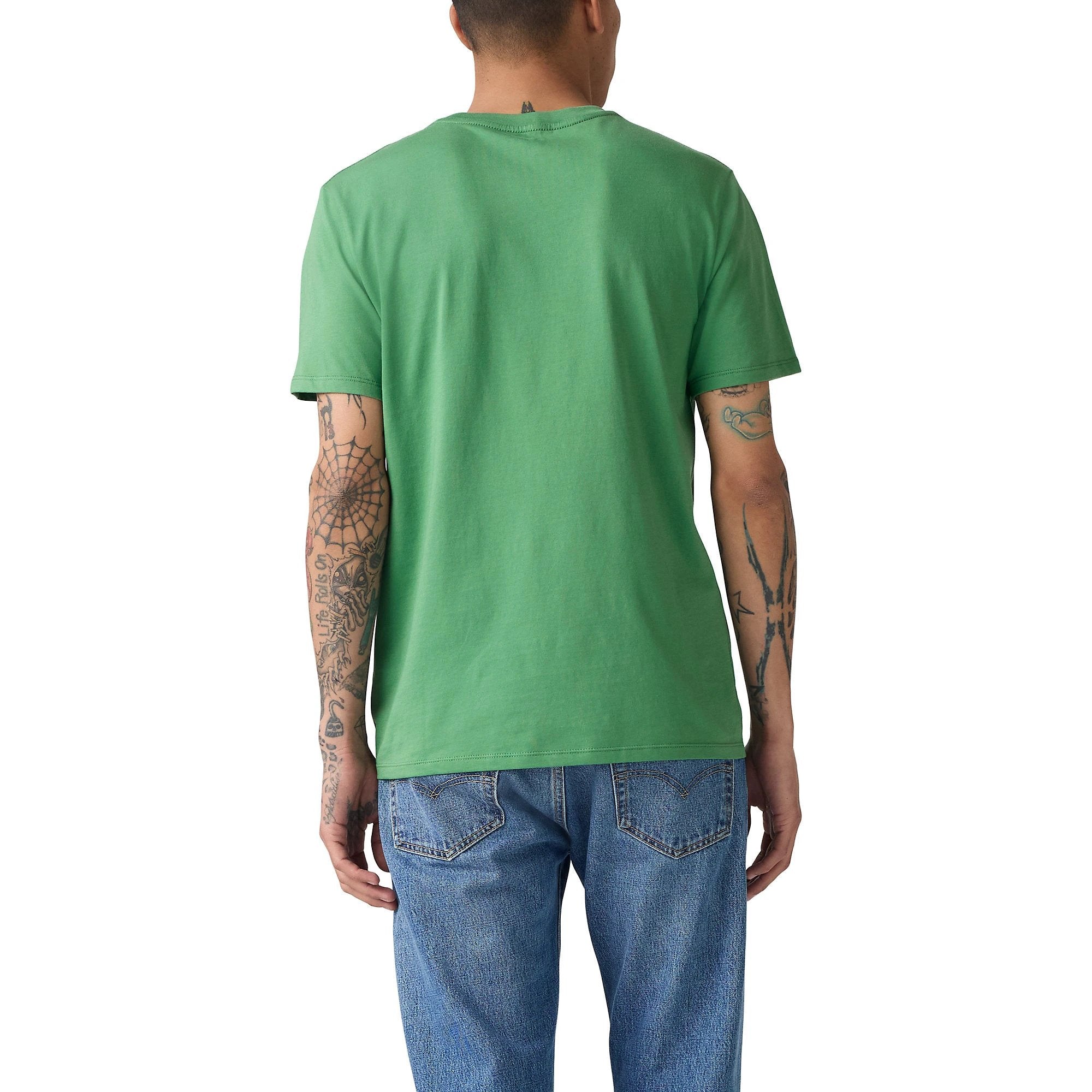Camiseta Levis Mangas Cortas Lisa Con Bolsillo Para Caballeros by Levis