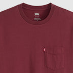 Camiseta Levis Mangas Cortas Lisa Con Bolsillo Para Caballeros by Levis