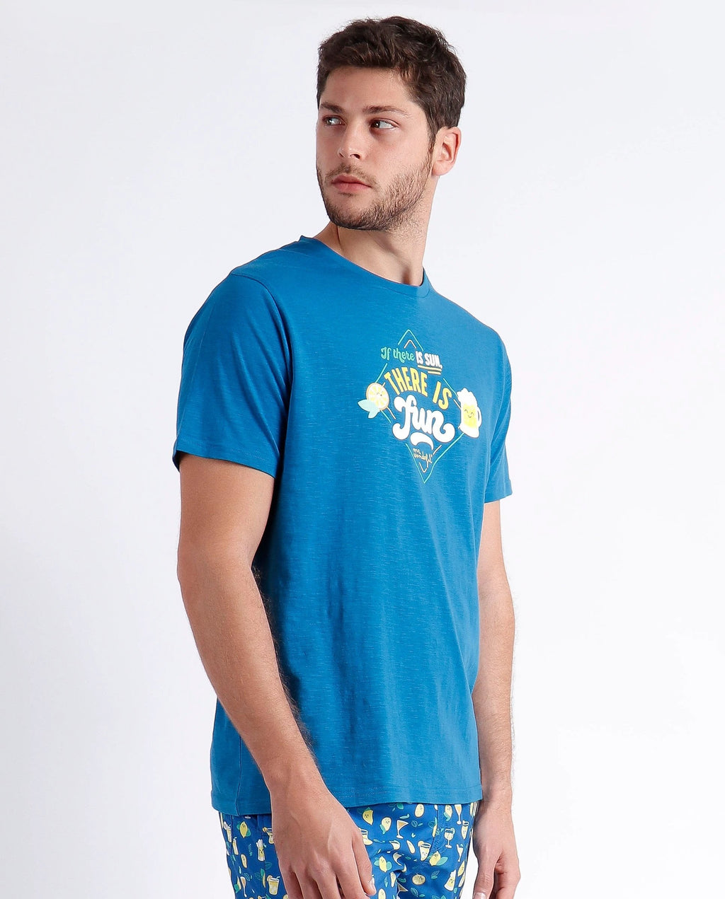 Camiseta Mr Wonderful Mangas Cortas Estampada Para Caballeros by Mr. Wonderful