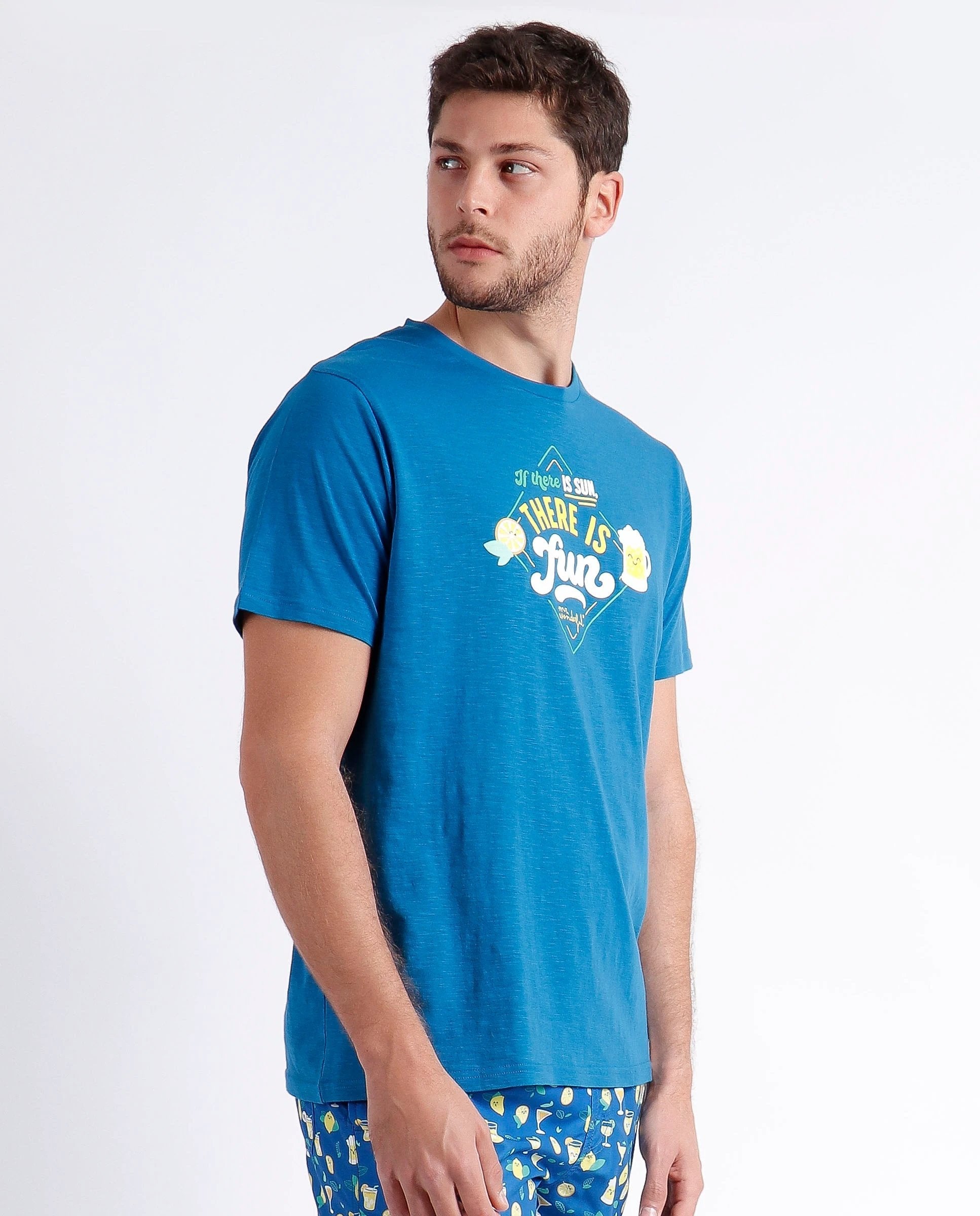 Camiseta Mr Wonderful Mangas Cortas Estampada Para Caballeros by Mr. Wonderful