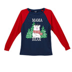 Camiseta Pijama 1492 Mangas Largas Estampada P/ Damas by 1492