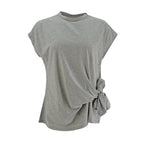 Camiseta Bongo Mangas Cortas Lisa Para Damas by Bongo