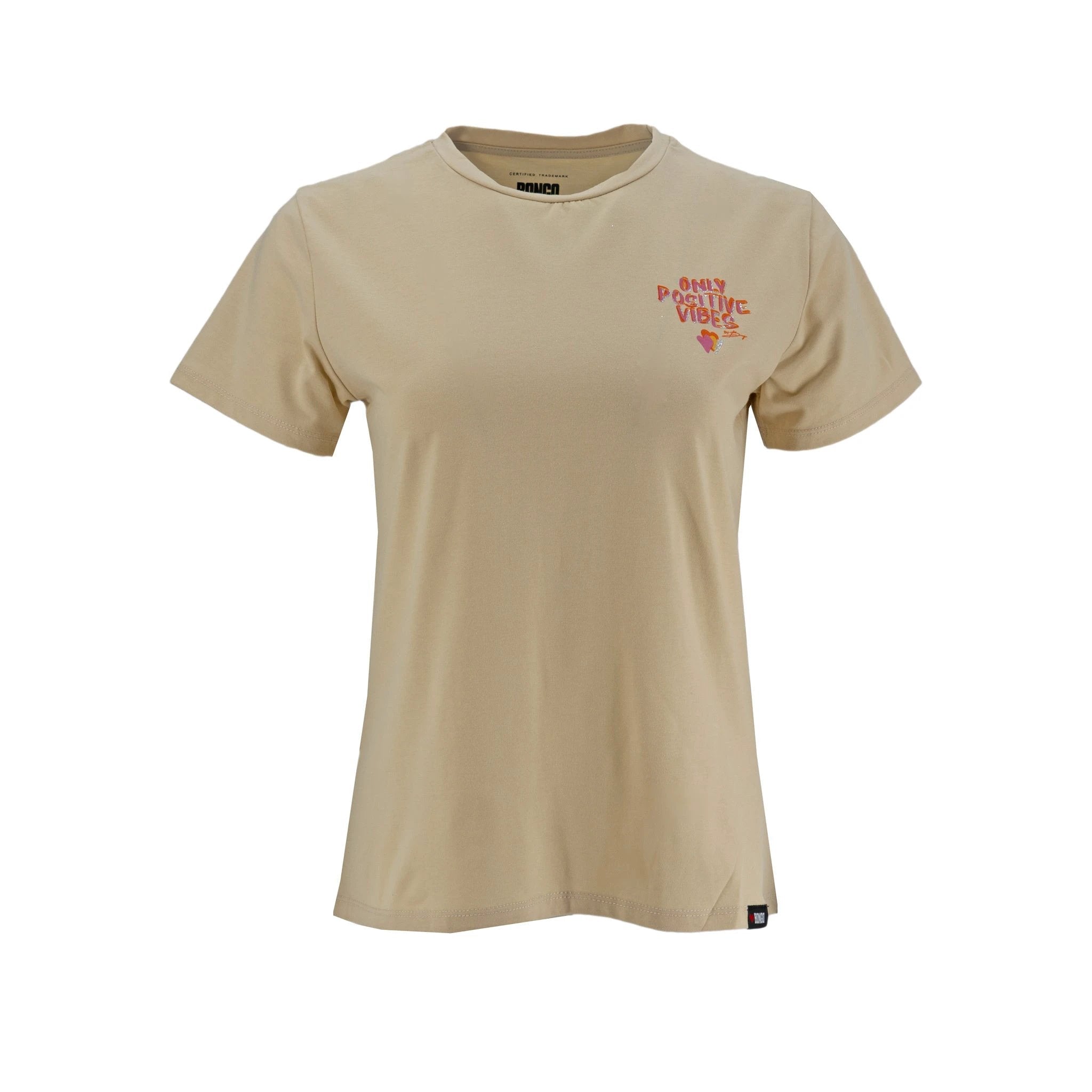 Camiseta Bongo Mangas Cortas Estampada Para Damas by Bongo