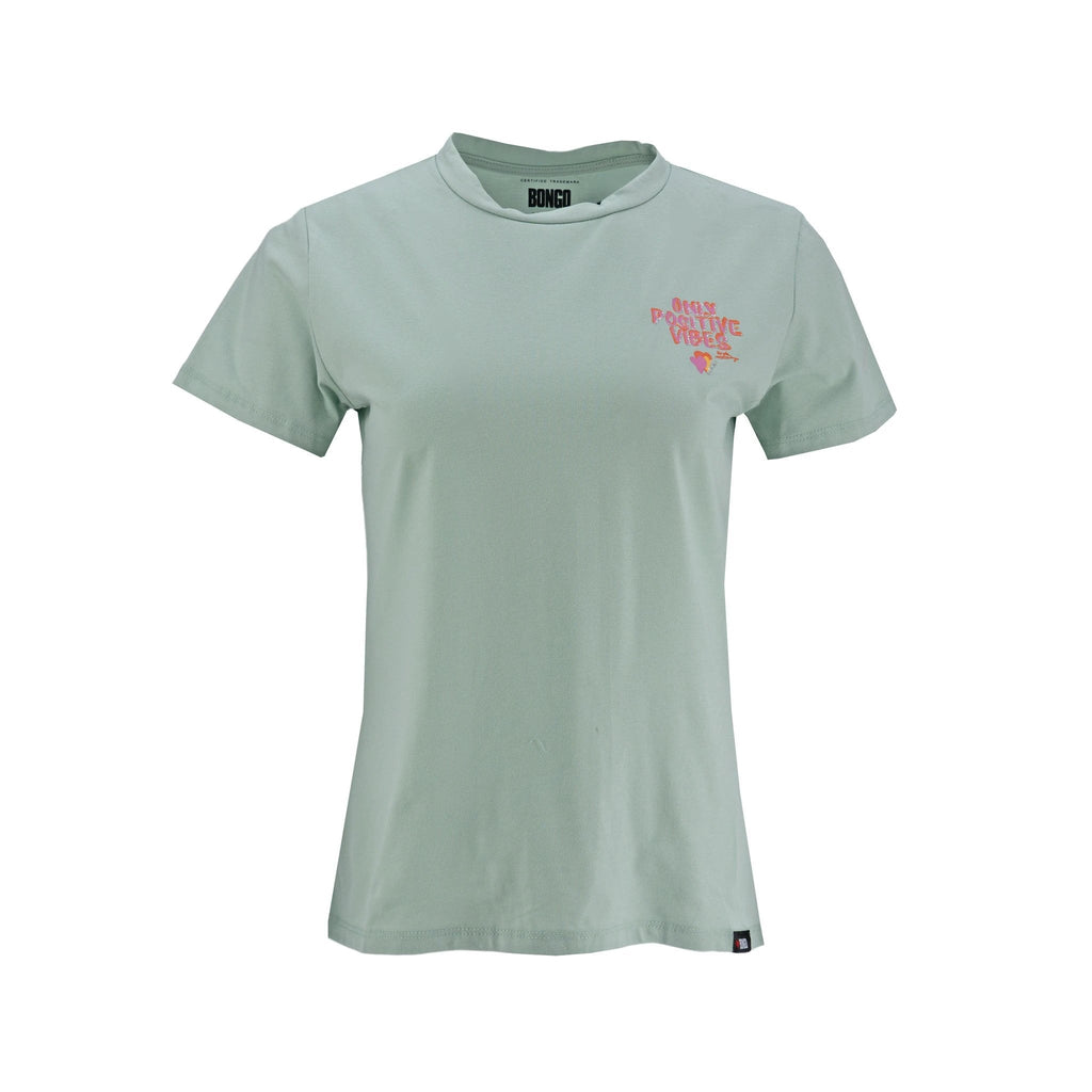 Camiseta Bongo Mangas Cortas Estampada Para Damas by Bongo