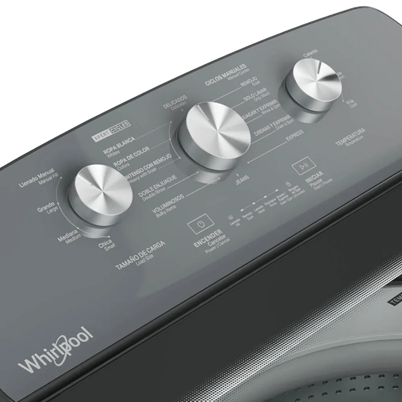 LAVADORA DE ROPA TOP LOAD 22 KILOS WHIRLPOOL