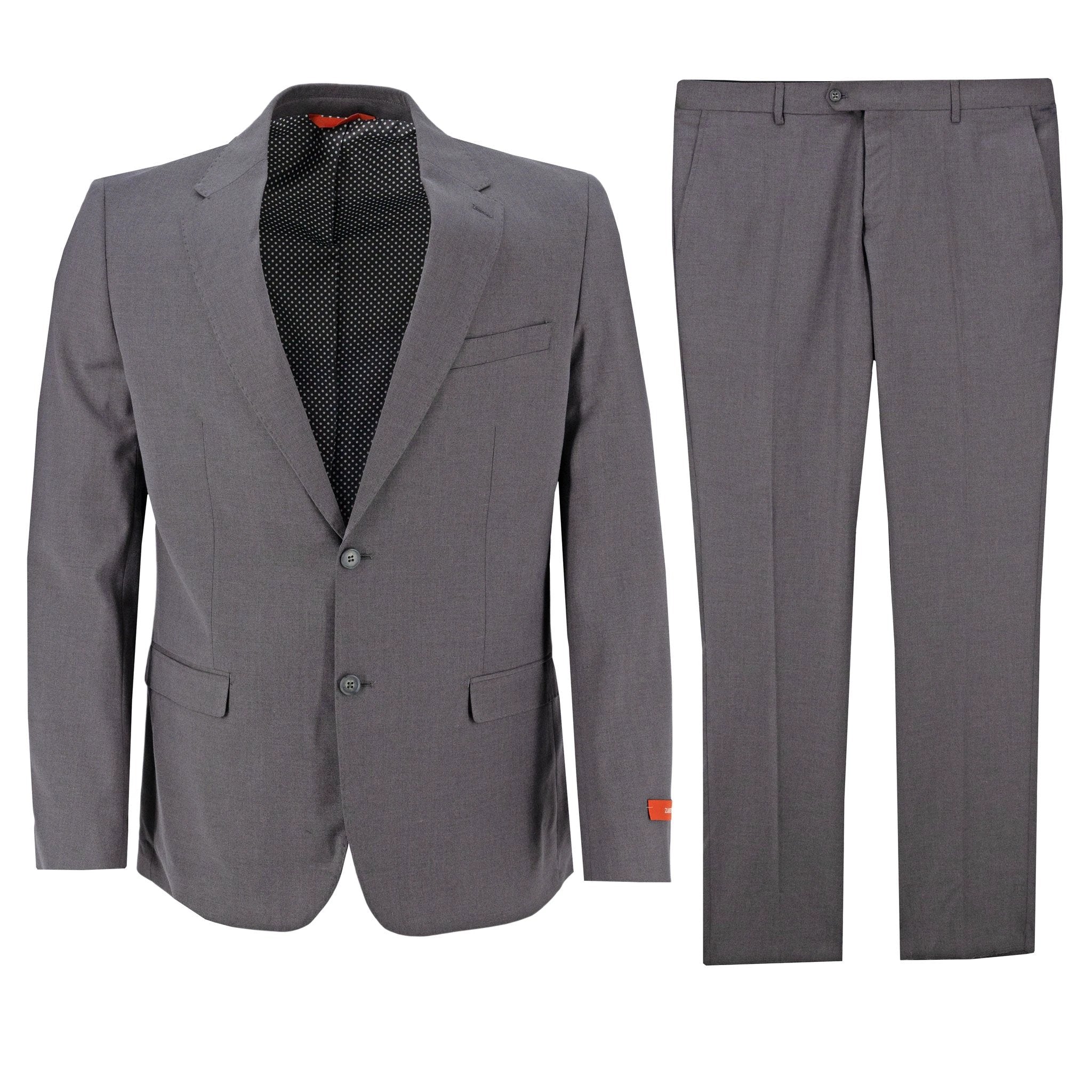 Traje Zanetti 2 Botones Luca/pzet Liso Para Caballeros by Zanetti