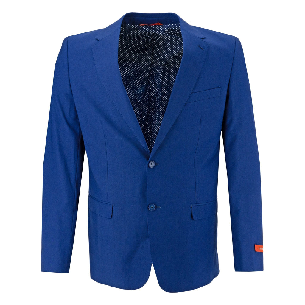Traje Zanetti 2 Botones Luca/pzet Liso Para Caballeros by Zanetti