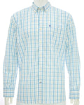 Camisa Izod Mangas Larga Cuadro P/ Caballeros 23SW085-4720 by Izod