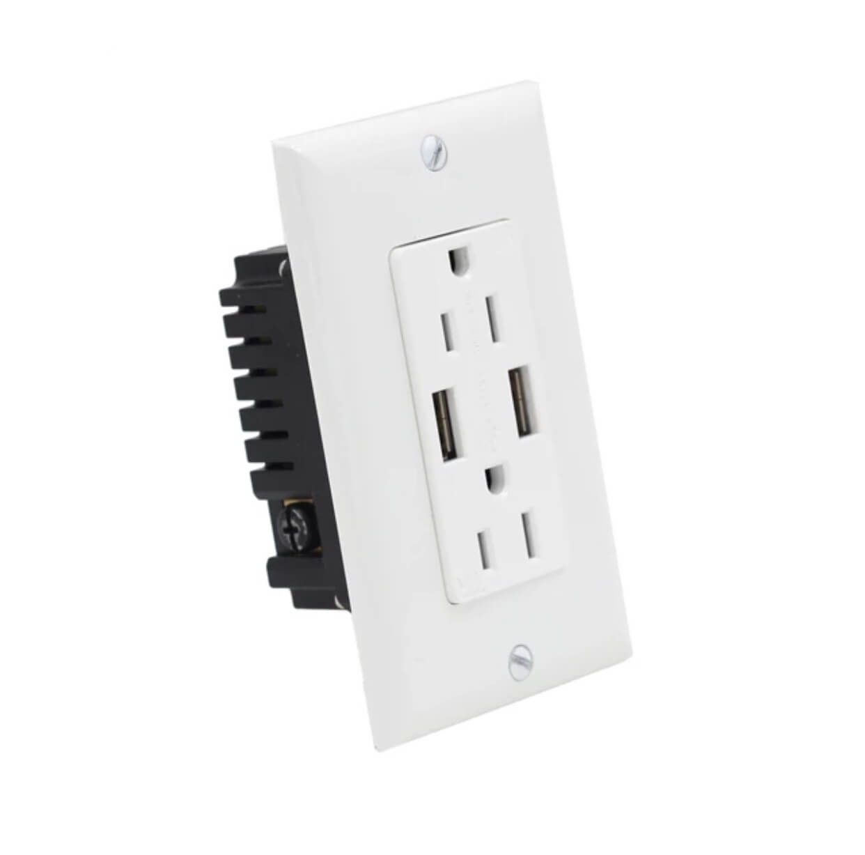 Toma Corriente + 2 USB