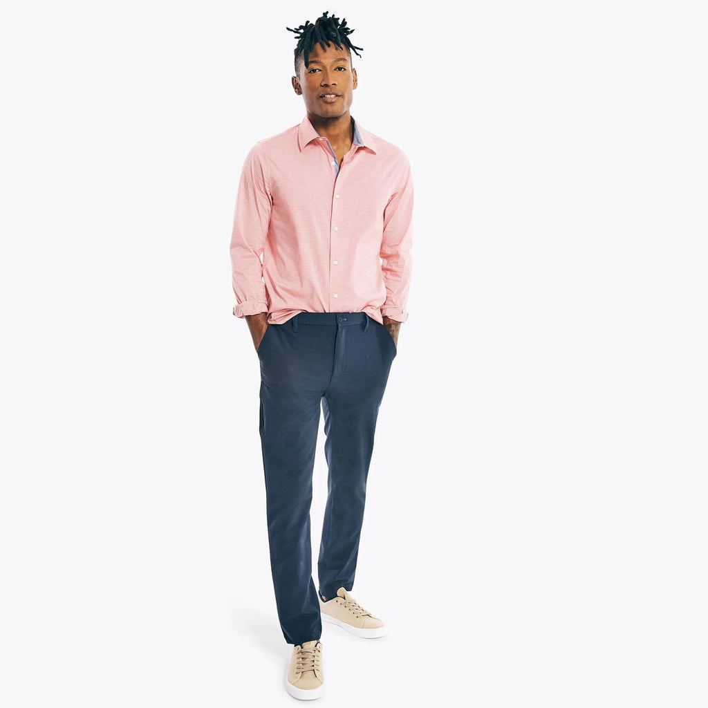 Camisa Nautica Mangas Largas Cuadros Para Caballeros by Nautica
