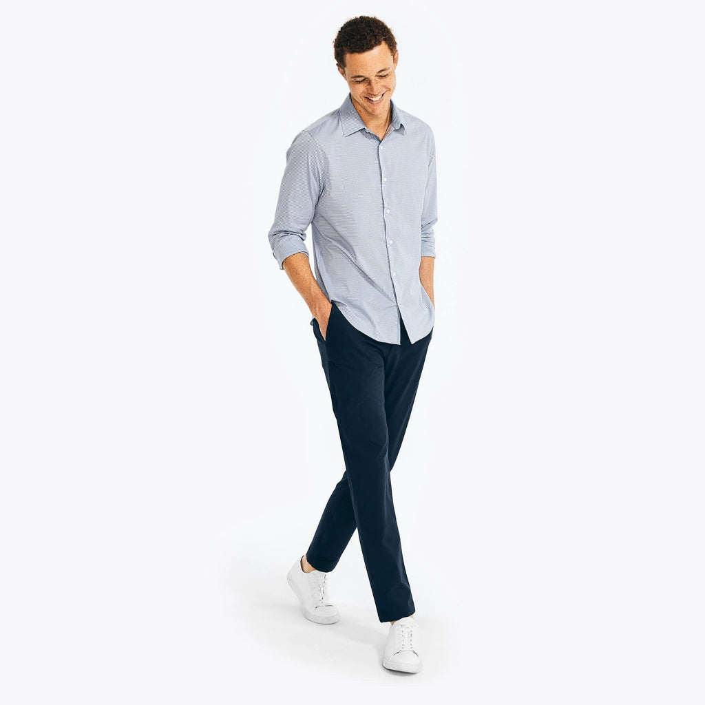 Camisa Nautica Mangas Largas Cuadros Para Caballeros by Nautica