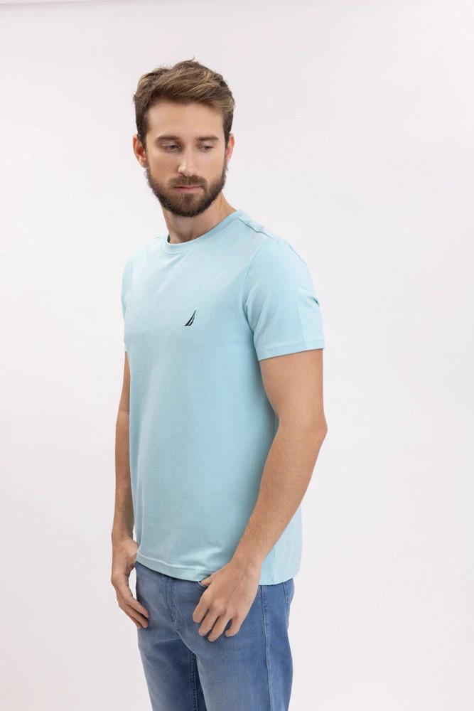 Camiseta Nautica Mangas Cortas Lisa P/ Caballeros 27000V by Nautica