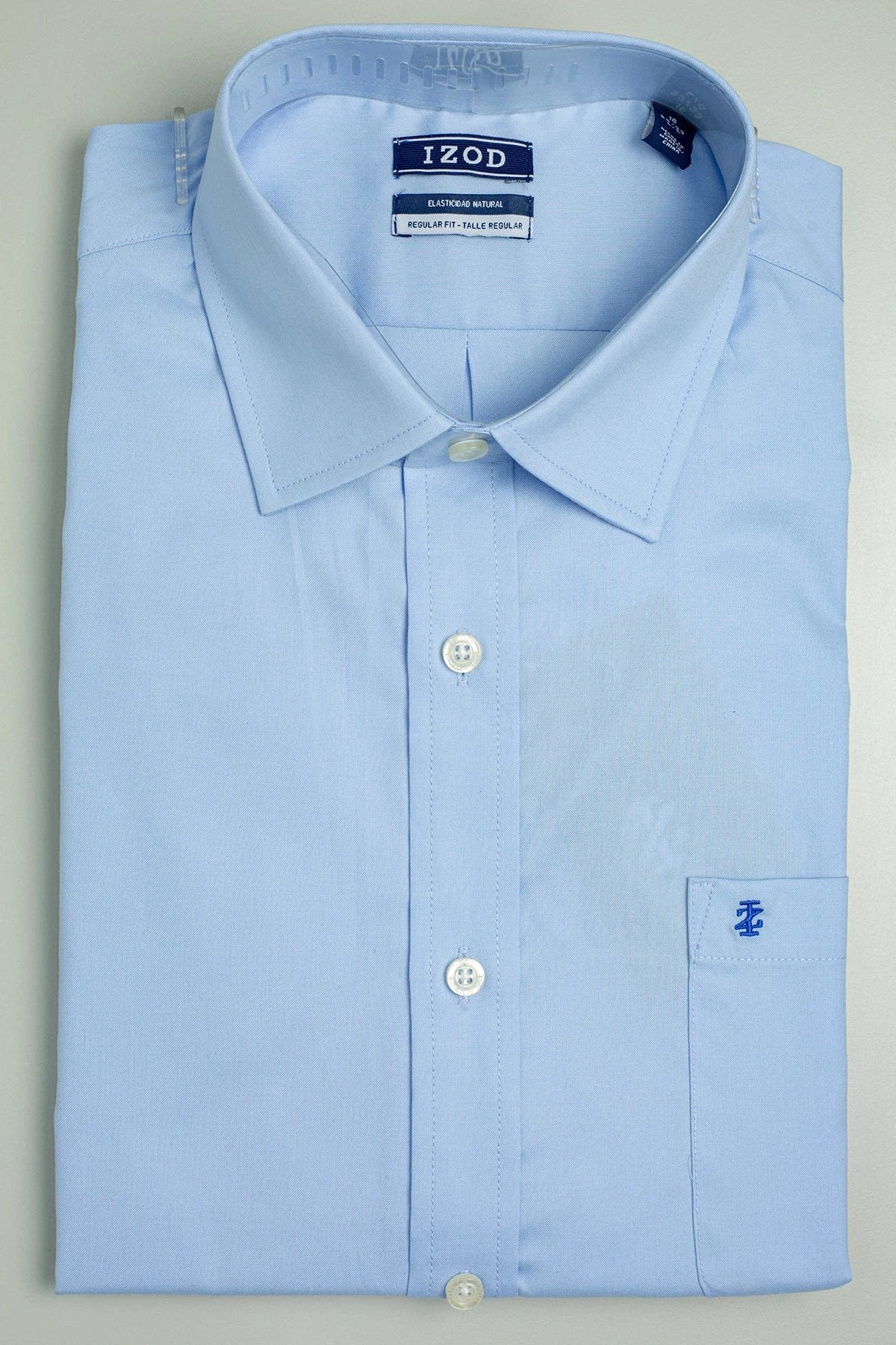 Camisa Izod Mangas Largas Lisa P/ Caballeros by Izod
