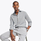 Camisa Nautica Mangas Largas Cuadros Para Caballeros by Nautica