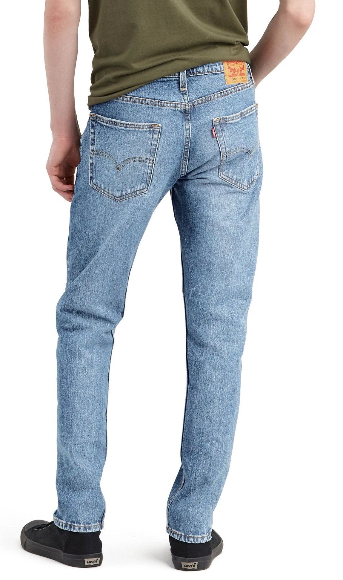 Pantalones Jeans Levis 502 Regular para Caballeros 295070392